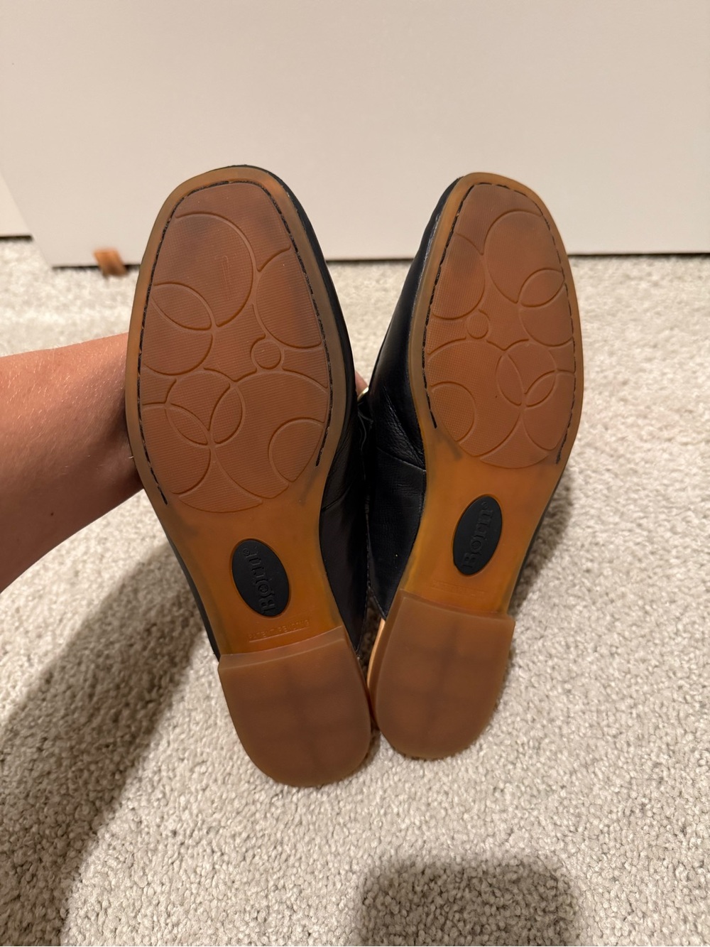 Born Black Leather Mule - Picture 2 of 7